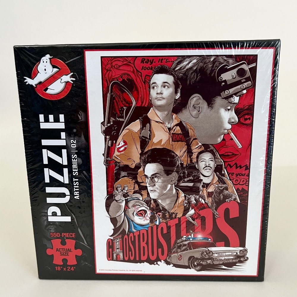 Ghostbusters 2016 Artist Series 02 USAopoly 550-Piece Puzzle FACTORY Sealed